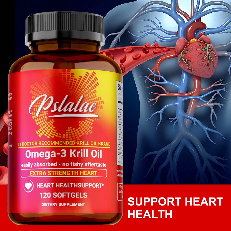 Krill Oil Supplement - Antarctic Krill Oil - Nervous System,