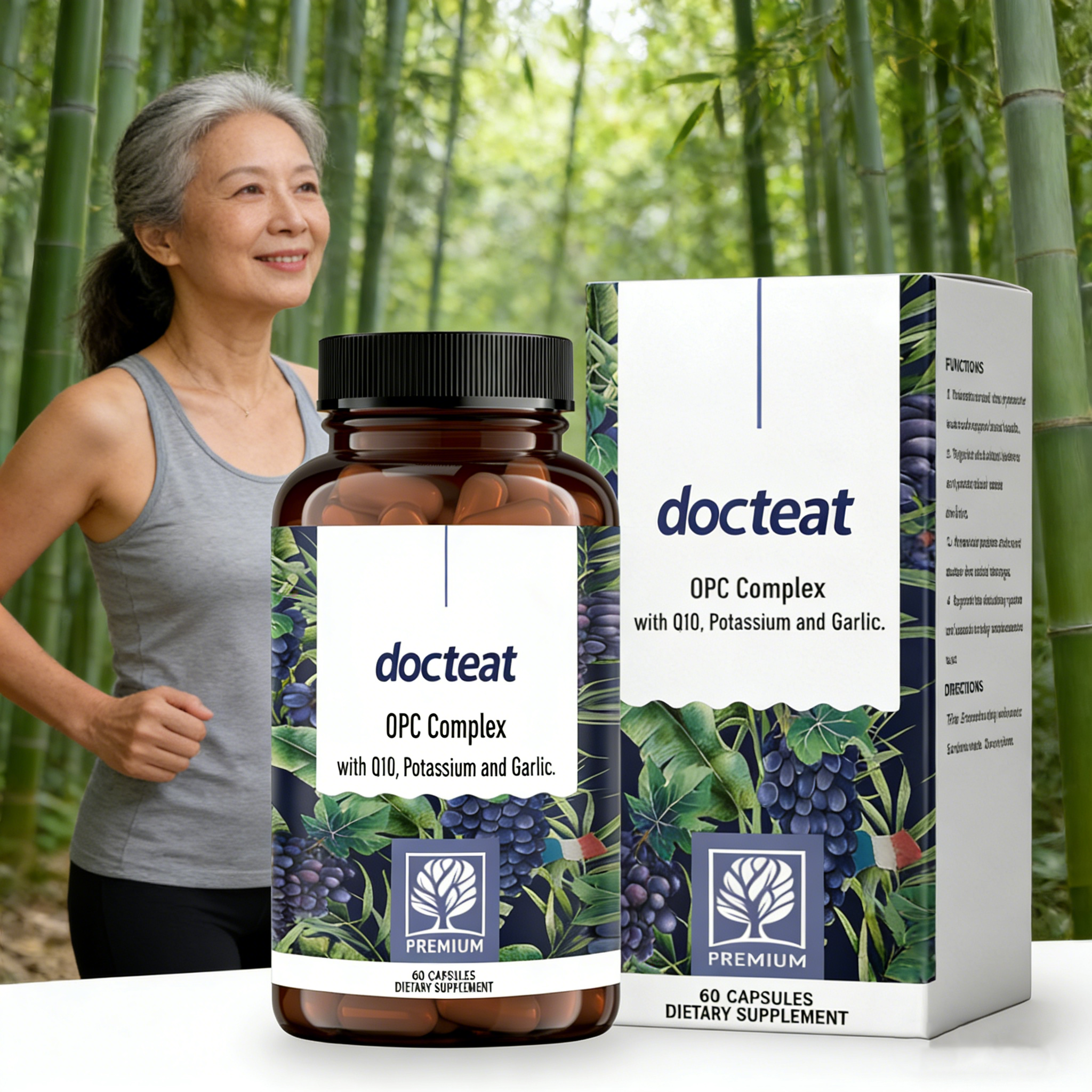 Nutrition Of Fitness - DOCTEAT Cardiovascular Health Capsules Maintain Heart