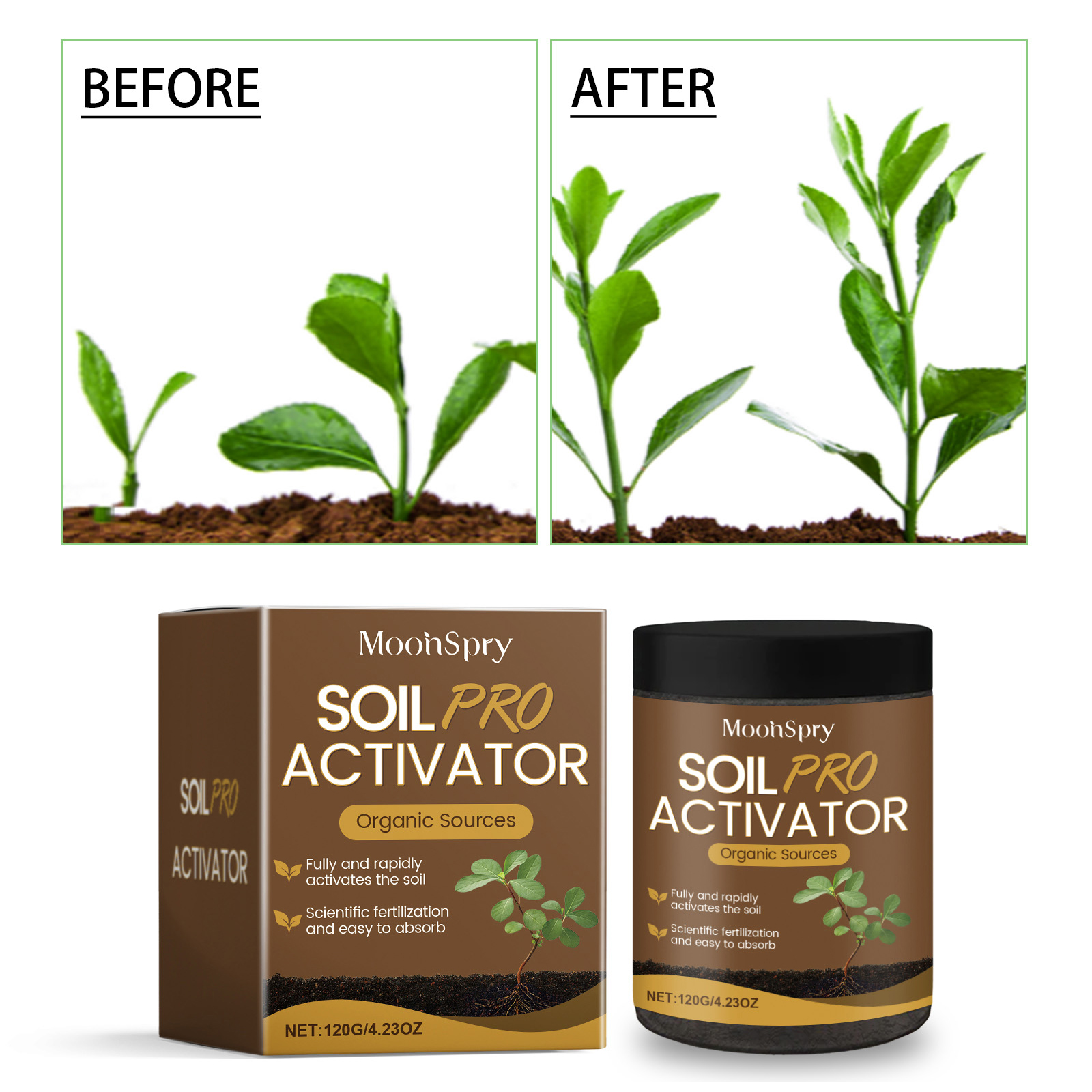 Roots Nutrition & Fitness Inglewood Photos - 120g Soil Nutrition Powder Boosts Root