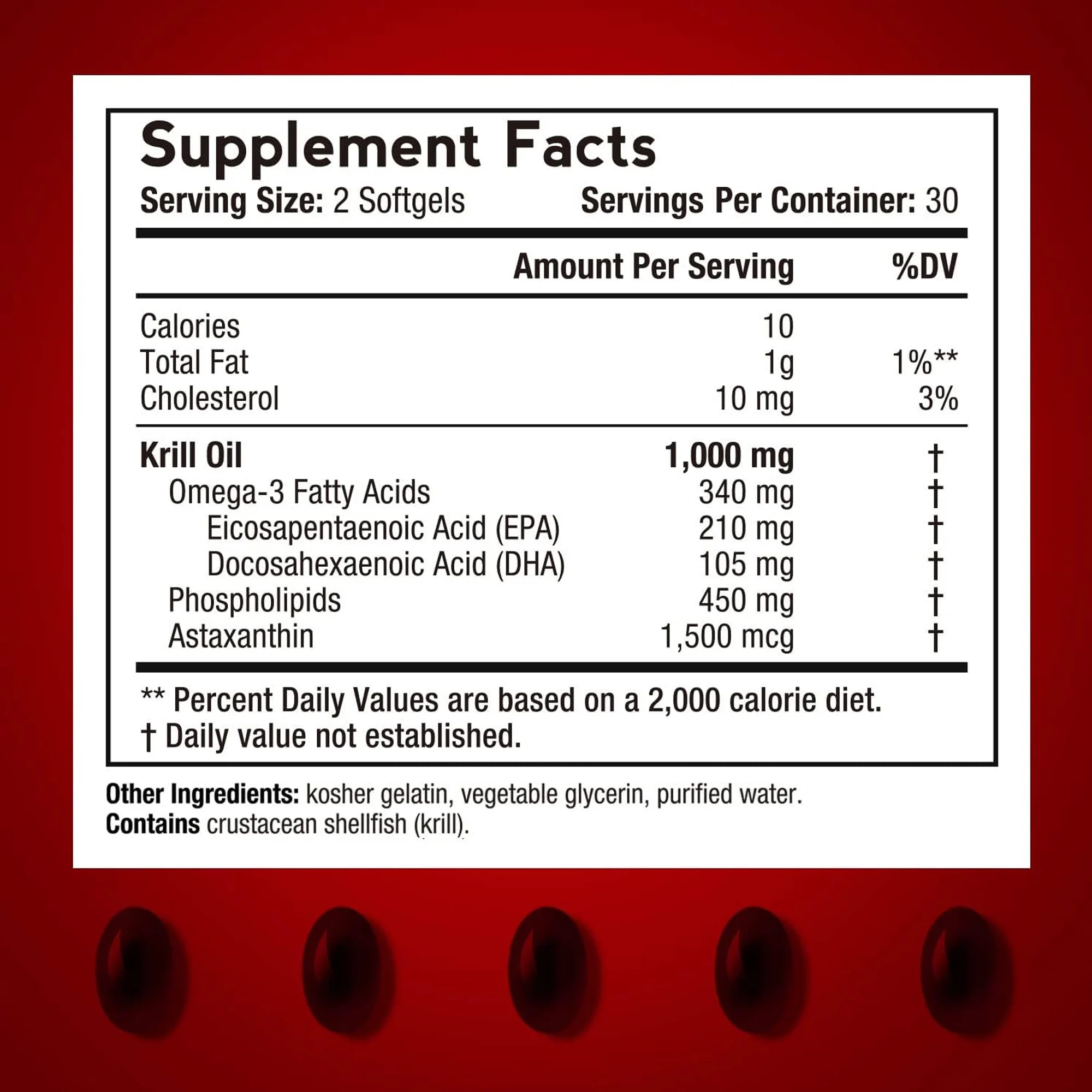 Antarctic Krill Oil Supplement - Krill Oil Supplement ulasan dan harga