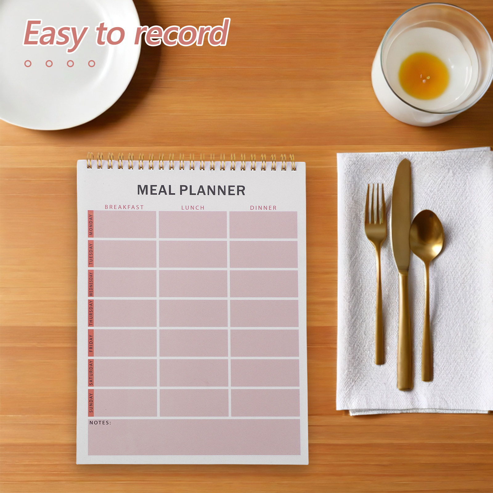 Weekly Meal Planner Notebook S - Nutrition Of Fitness ulasan dan harga