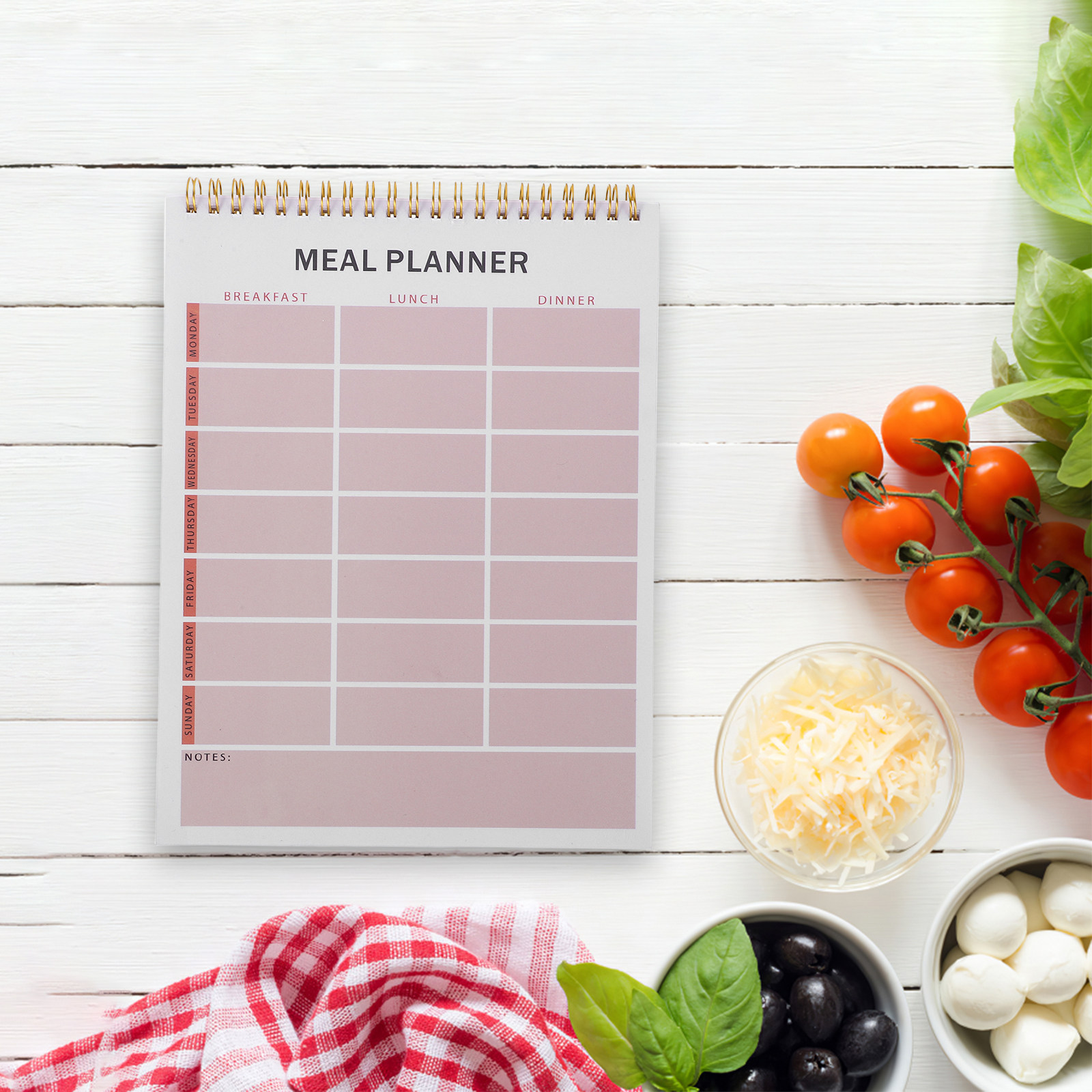 Weekly Meal Planner Notebook S - Nutrition Of Fitness ulasan dan harga