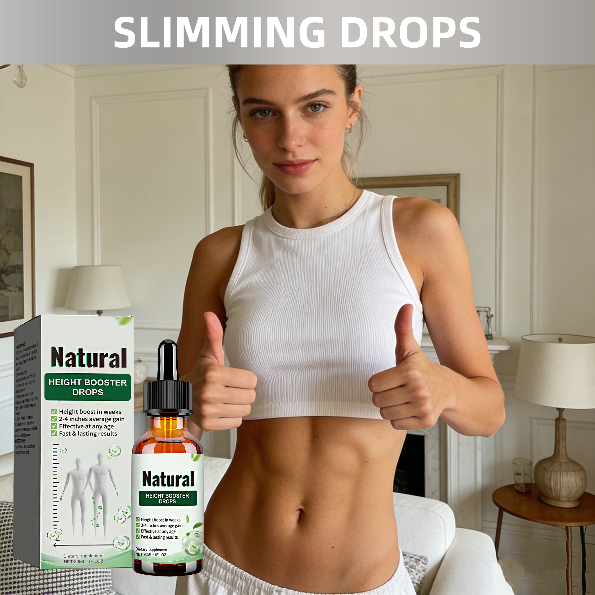 Slimming Drops Improve Osteopo - Nutrition One Fitness ulasan dan harga