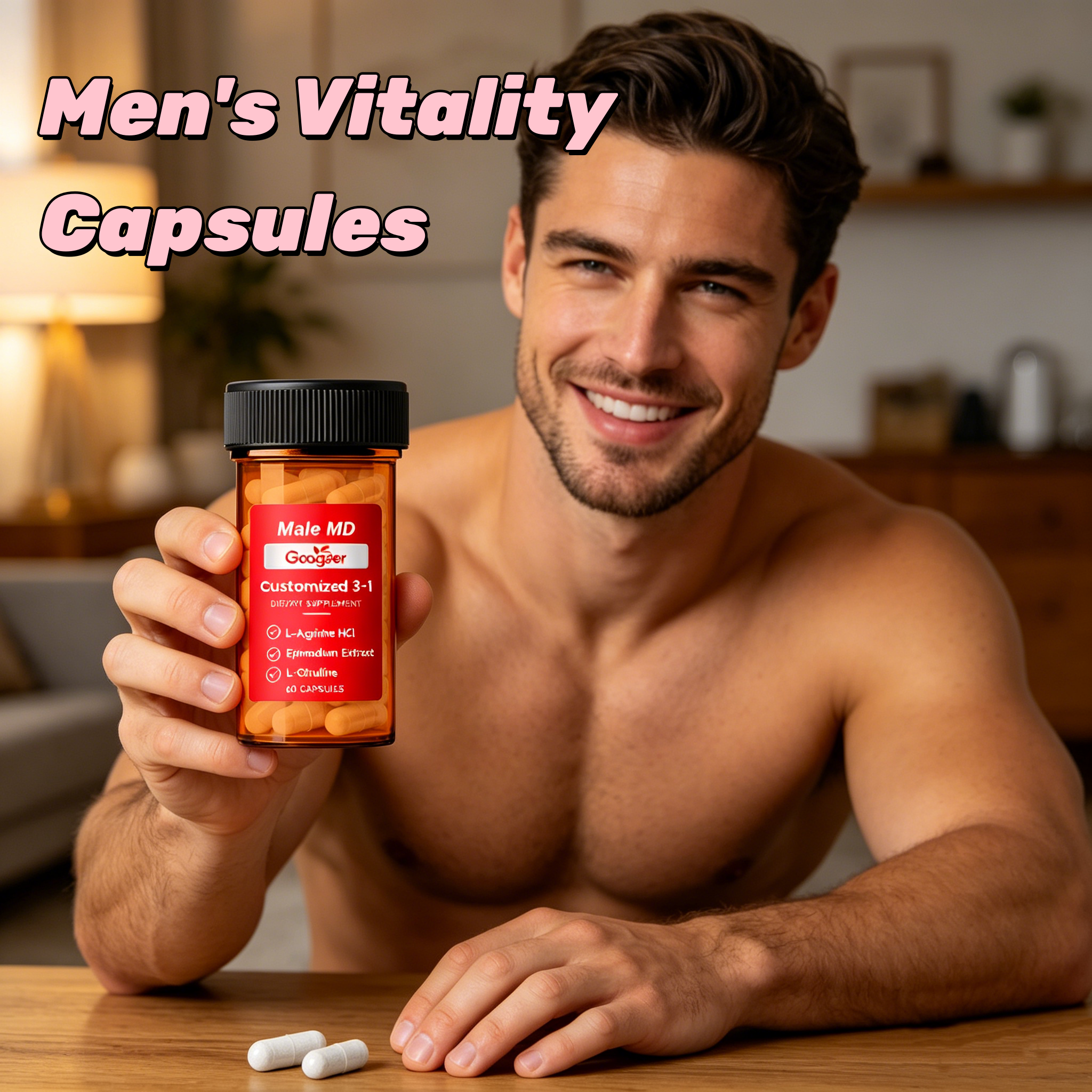 GOOGEER Men's Health Capsules  - Nutrition One Fitness ulasan dan harga