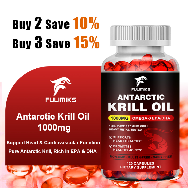 Natural Krill Oil 1000mg Suppl - Krill Oil Supplement ulasan dan harga