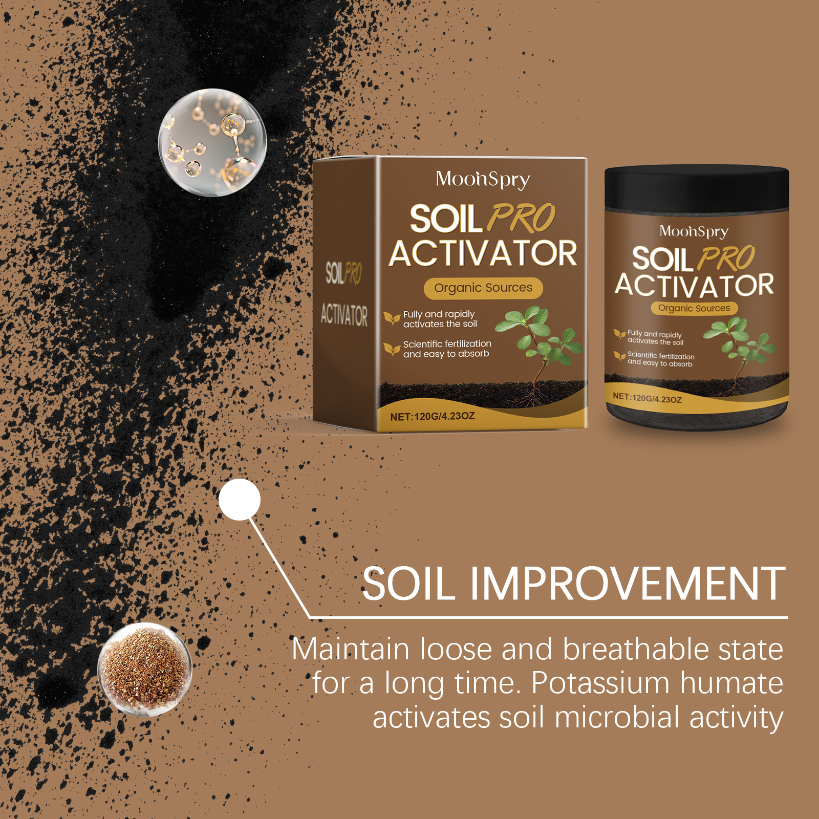 120g Soil Nutrition Powder Boo - Roots Nutrition & Fitness Inglewood Photos ulasan dan harga