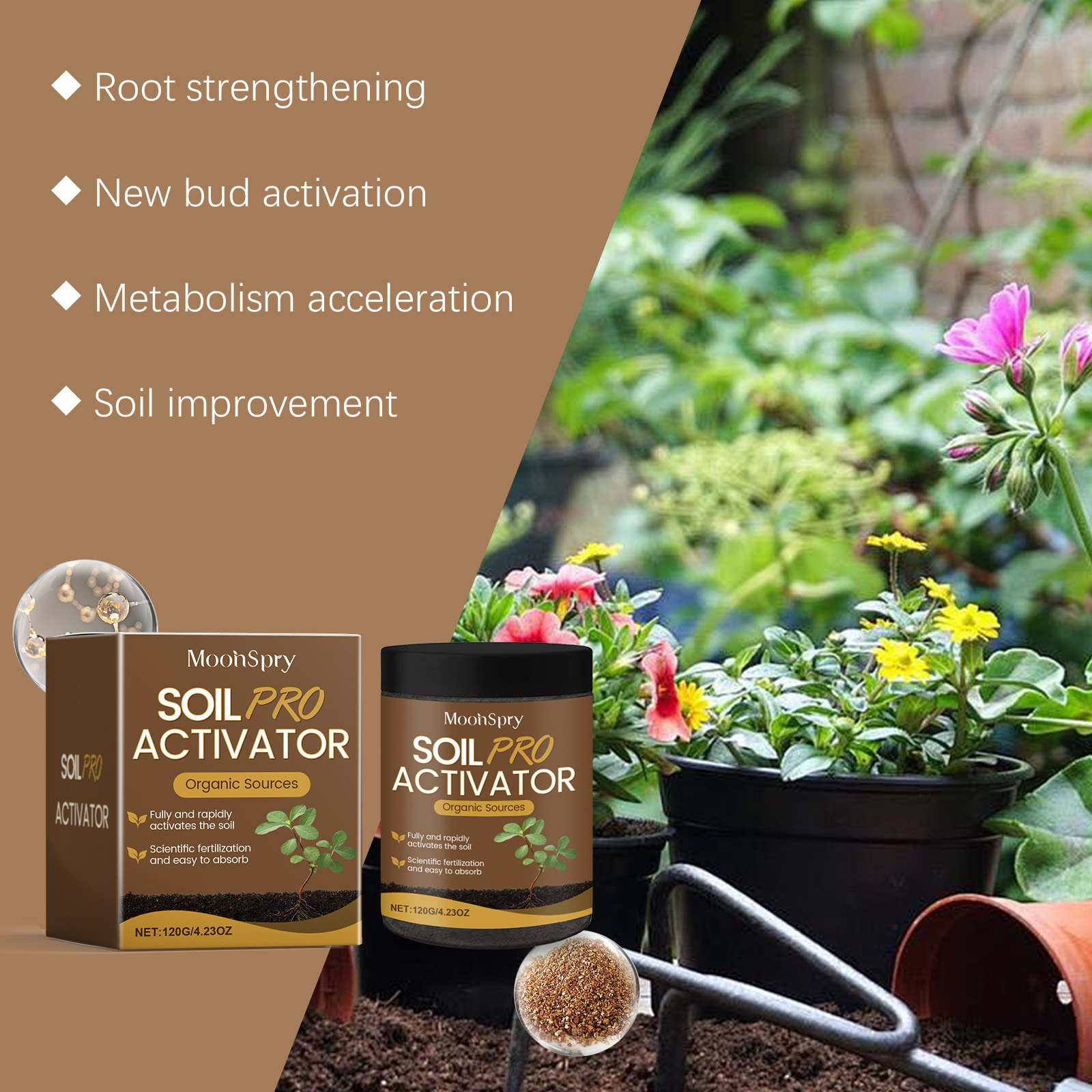 120g Soil Nutrition Powder Boo - Roots Nutrition & Fitness Inglewood Photos ulasan dan harga