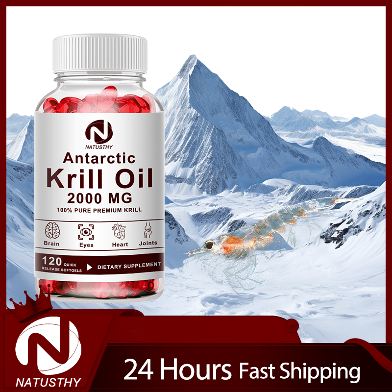 Antarctic Krill Oil 2000mg 120 - Krill Oil Supplement ulasan dan harga