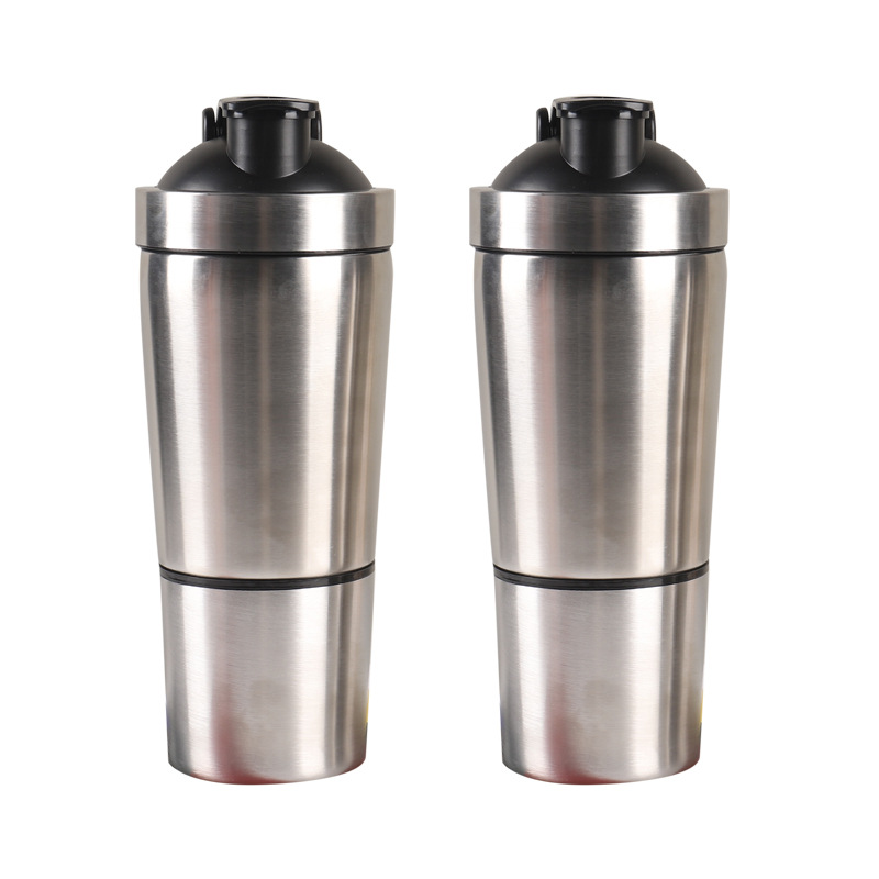 Stainless Steel Protein Shaker - Nutrition Of Fitness ulasan dan harga