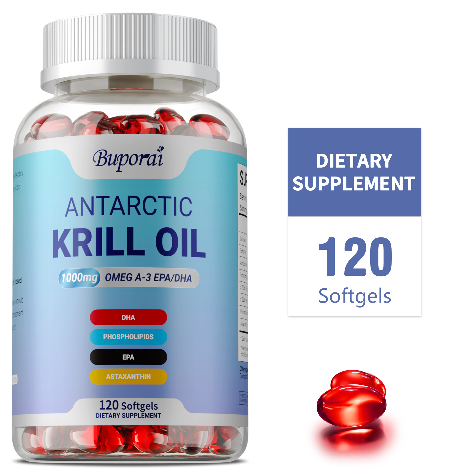 Antarctic Krill Oil Supplement - Krill Oil Supplement ulasan dan harga