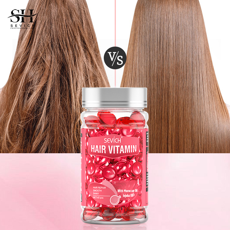 40PCS Hair Vitamin Capsule Ker - Krill Oil Supplement ulasan dan harga