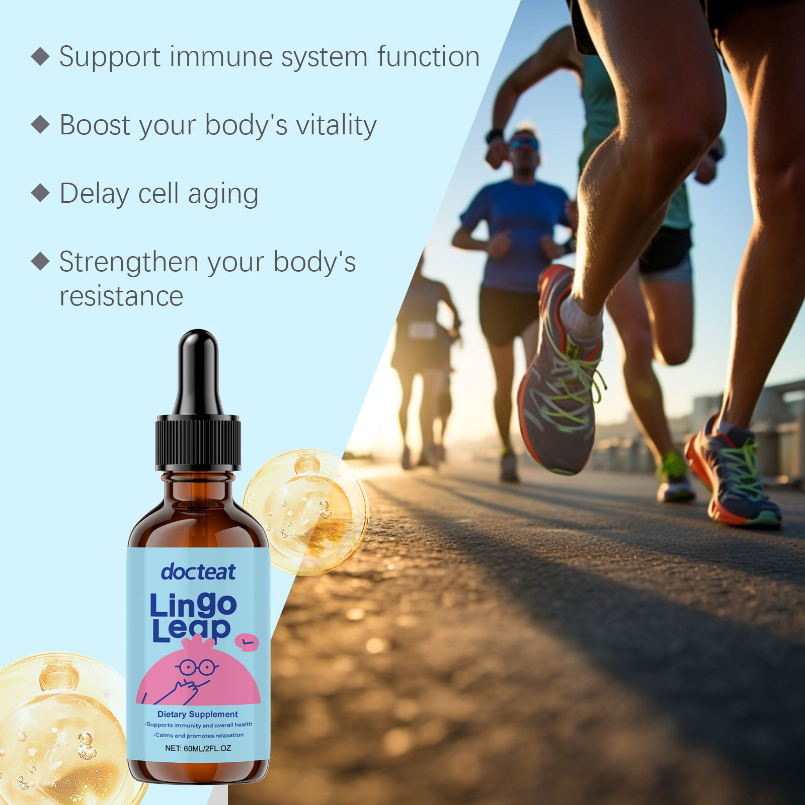 DOCTEAT Body Health Drops Impr - Nutrition Of Fitness ulasan dan harga