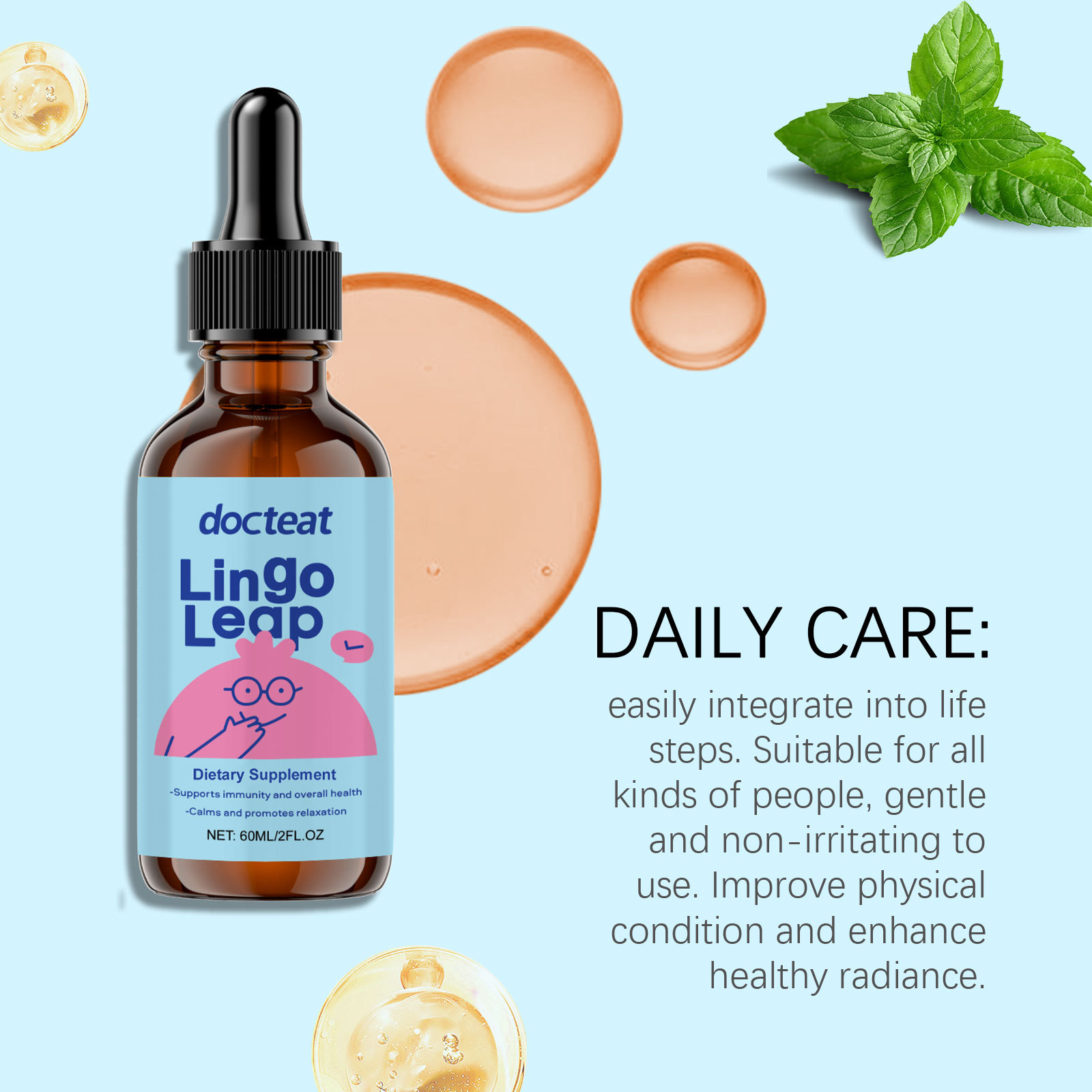 DOCTEAT Body Health Drops Impr - Nutrition Of Fitness ulasan dan harga